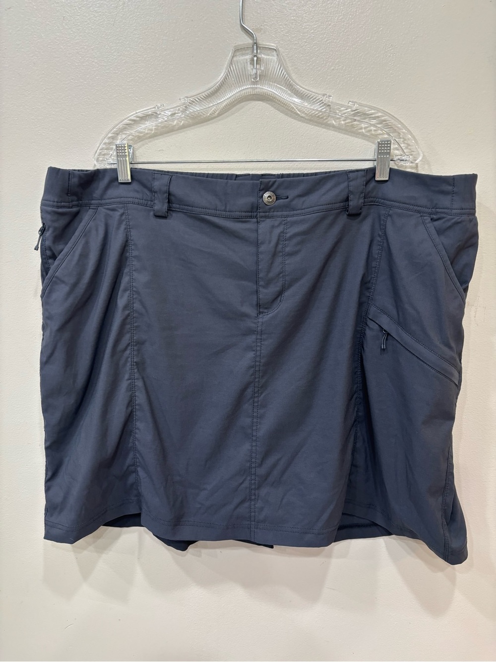 Duluth Trading Company Dry On Fly Skort Women’s Plus Size 22W
